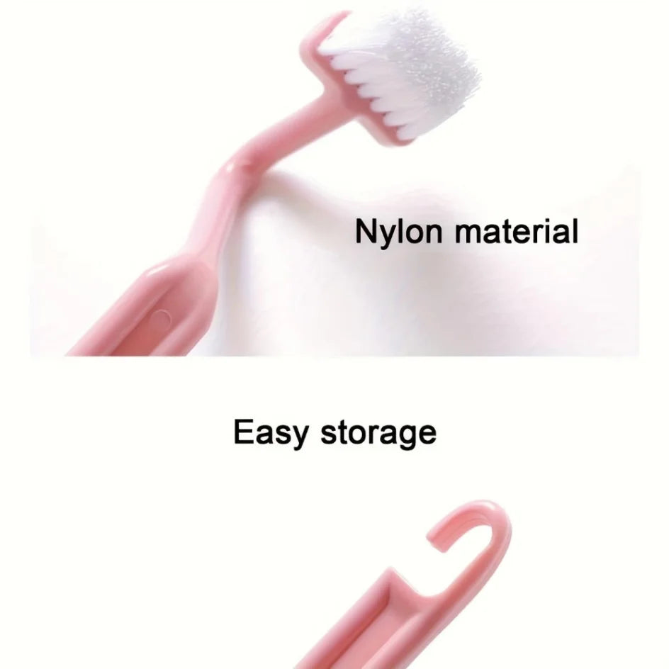 1/2/3PCS Curved Toilet Brush Long Handle Toilet Cleaning Brushes Household Deep Cleaning Tools Bathroom Accessories