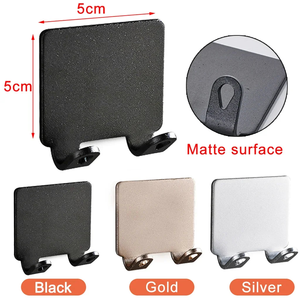 Bathroom Stainless Steel Razor Holder Storage Hook Wall Men Shaving Shaver Shelf Punch Free Razor Rack Accessories Organization