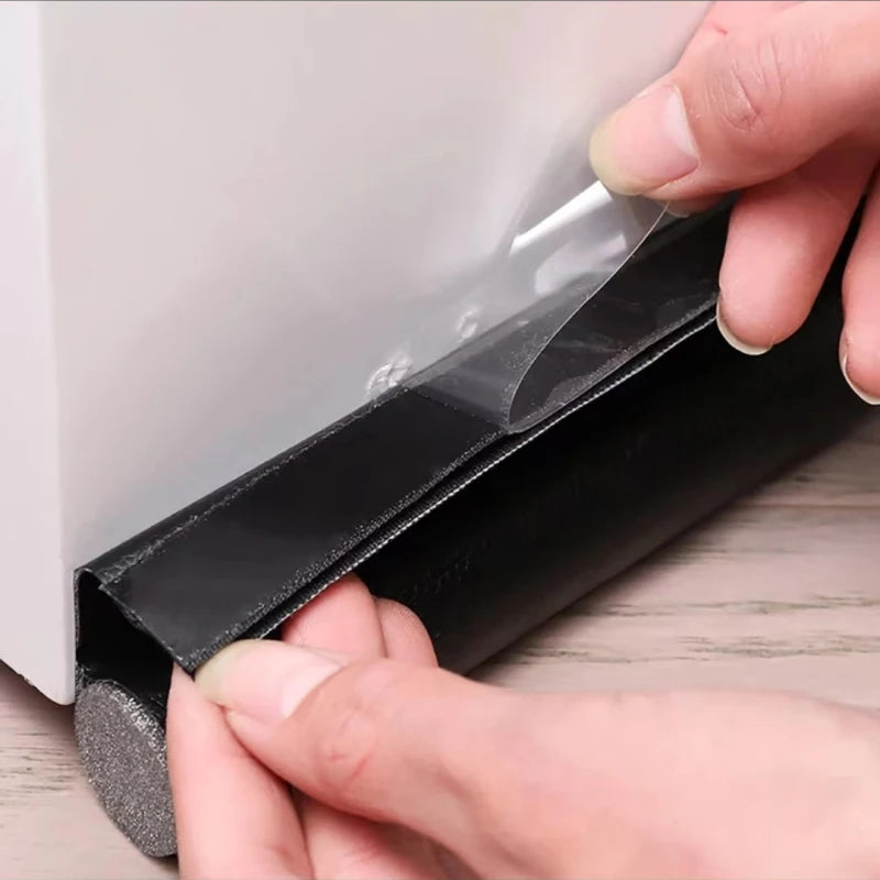 A Sealing Strip Door Seam Door Bottom Sealing Strip Sound Insulation Wind Strip Foam Tape Bedroom Door Gap Waterproof Handwork