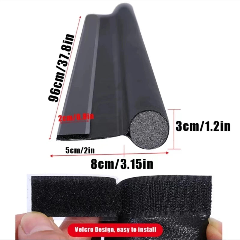 A Sealing Strip Door Seam Door Bottom Sealing Strip Sound Insulation Wind Strip Foam Tape Bedroom Door Gap Waterproof Handwork