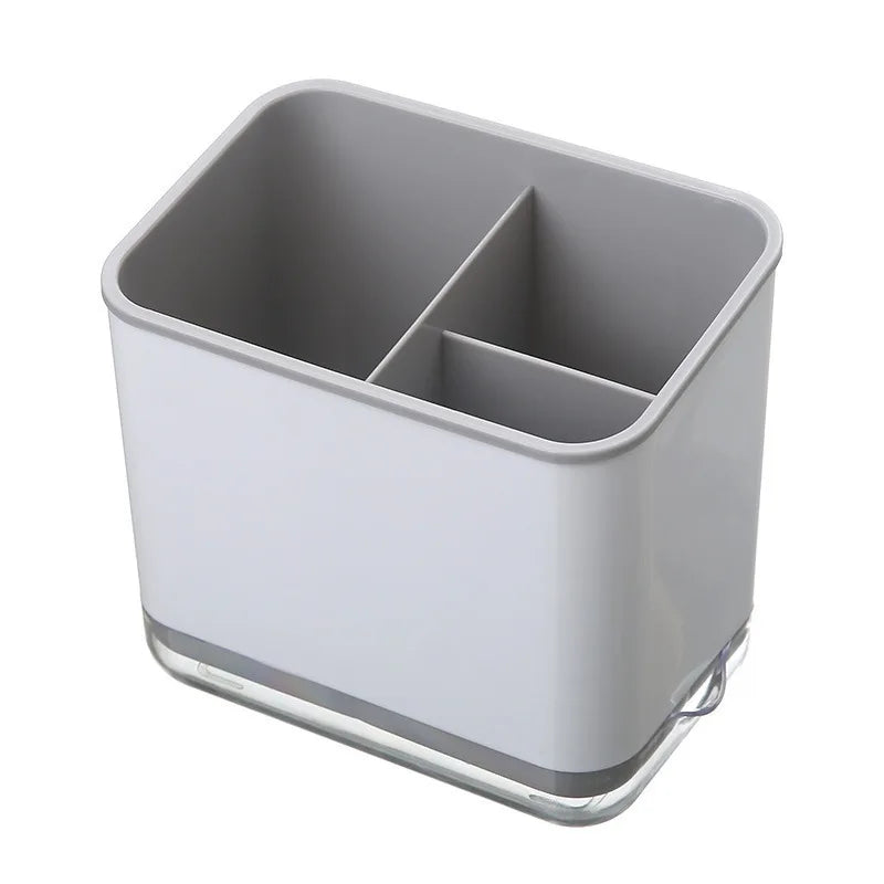 Household Chopstick and Tableware Storage Box. Bottom with Drain Tray. Multi Functional Storage Cage. Kitchen Supplies Storage